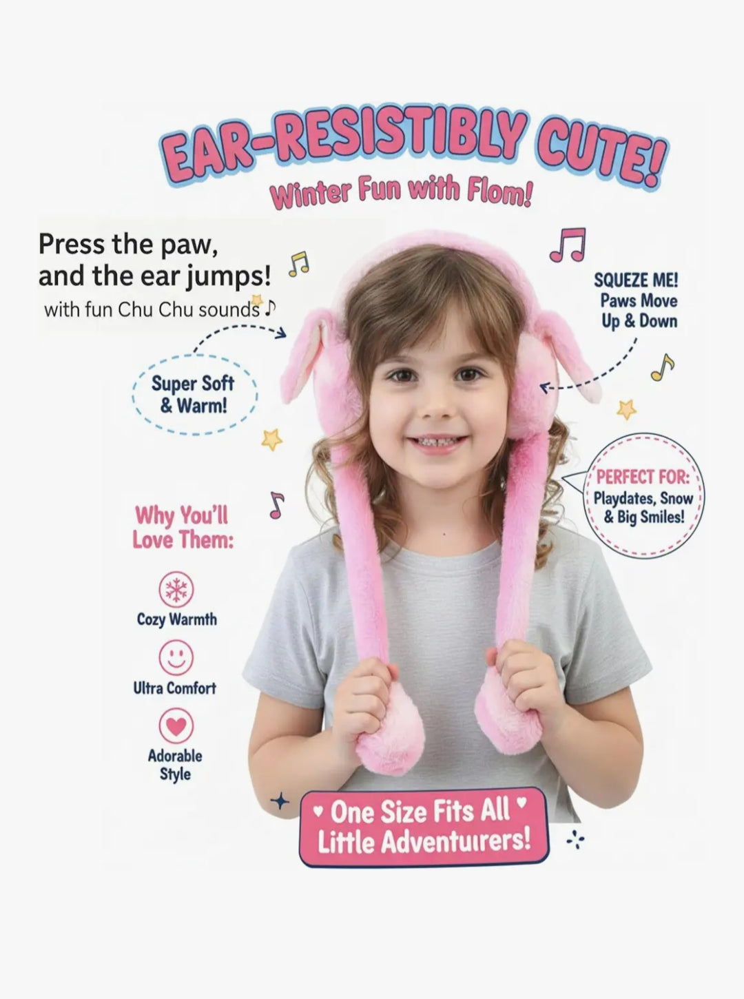 Rabbit Ears Earmuffs mix