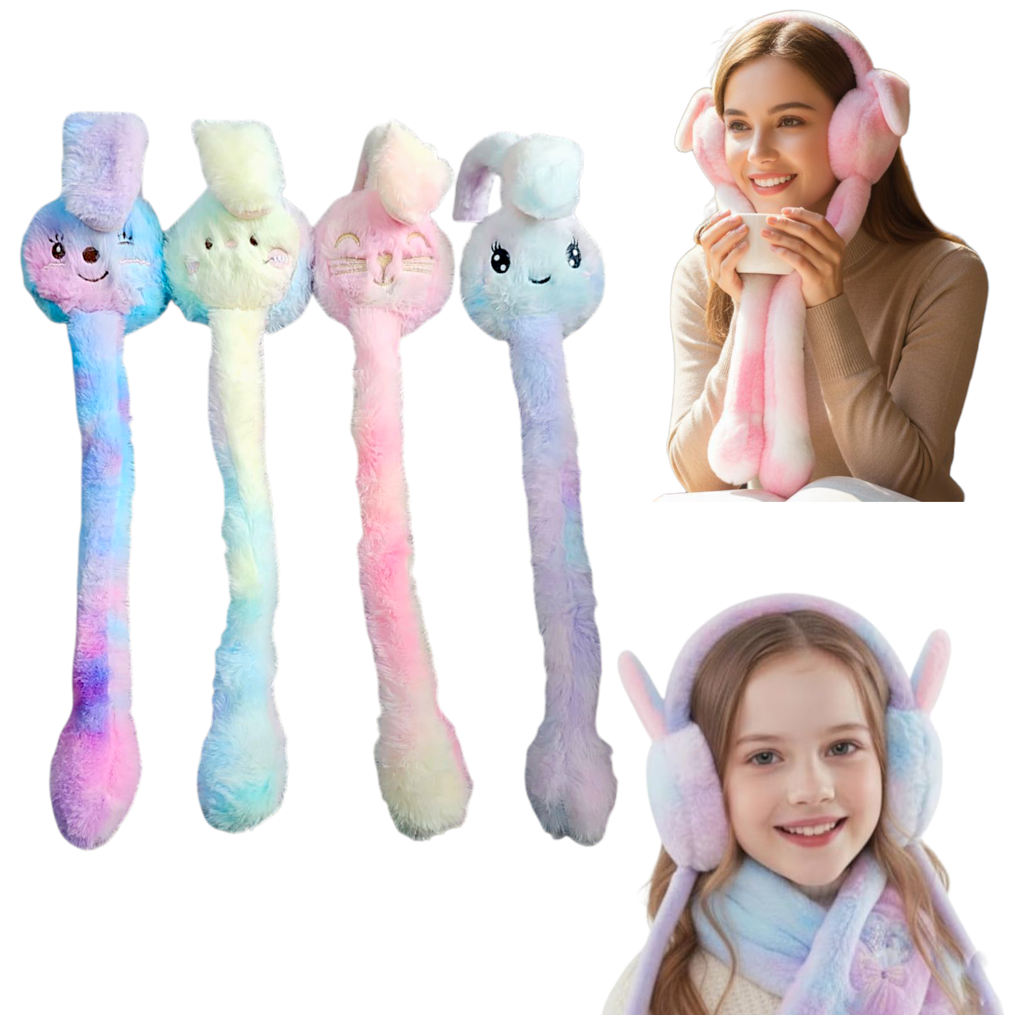 Rabbit Ears Earmuffs mix