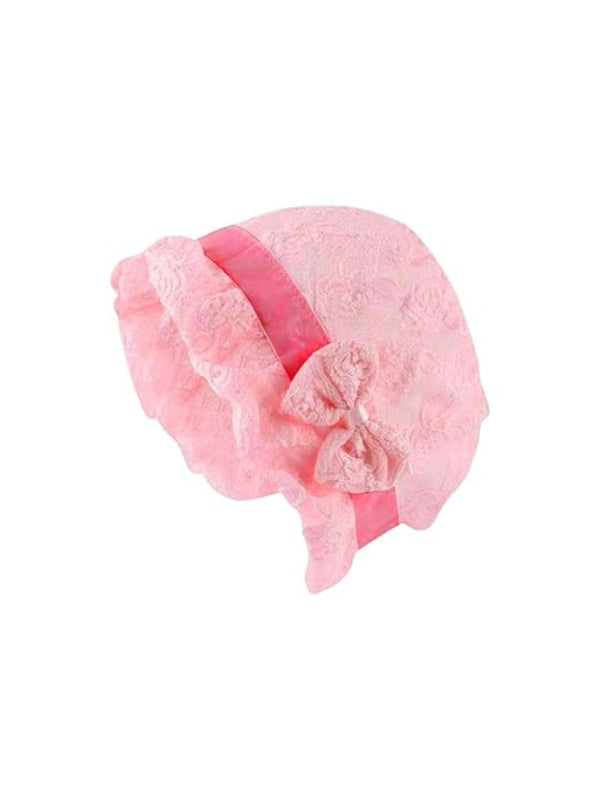 Trubliz Cute Baby Girl Bonnet Hat for Newborns 0–6 Months