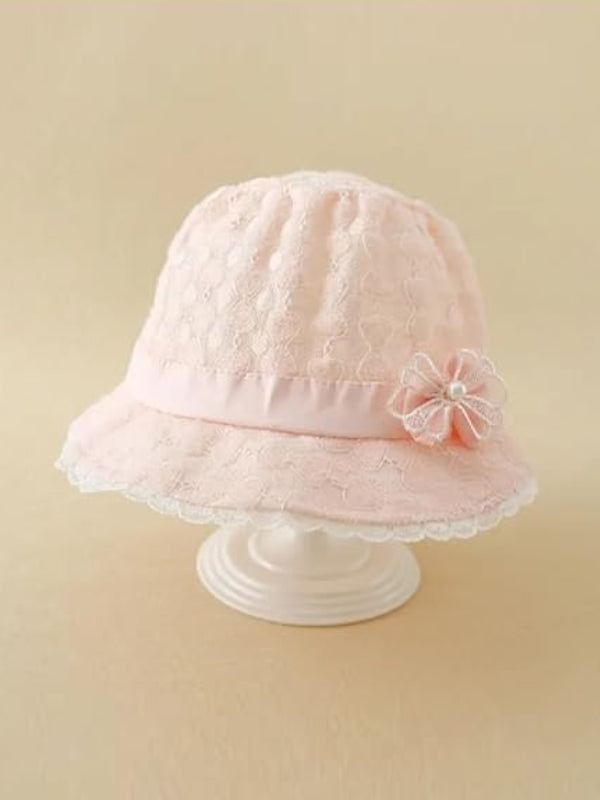 Trubliz Cute Baby Girl Bonnet Hat for Newborns 0–6 Months