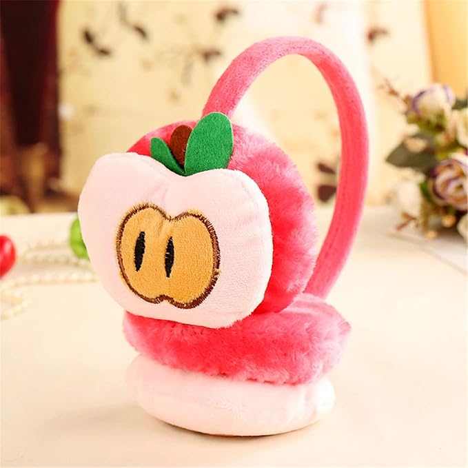 Trubliz Kids Plush Fruit Shape Earmuffs